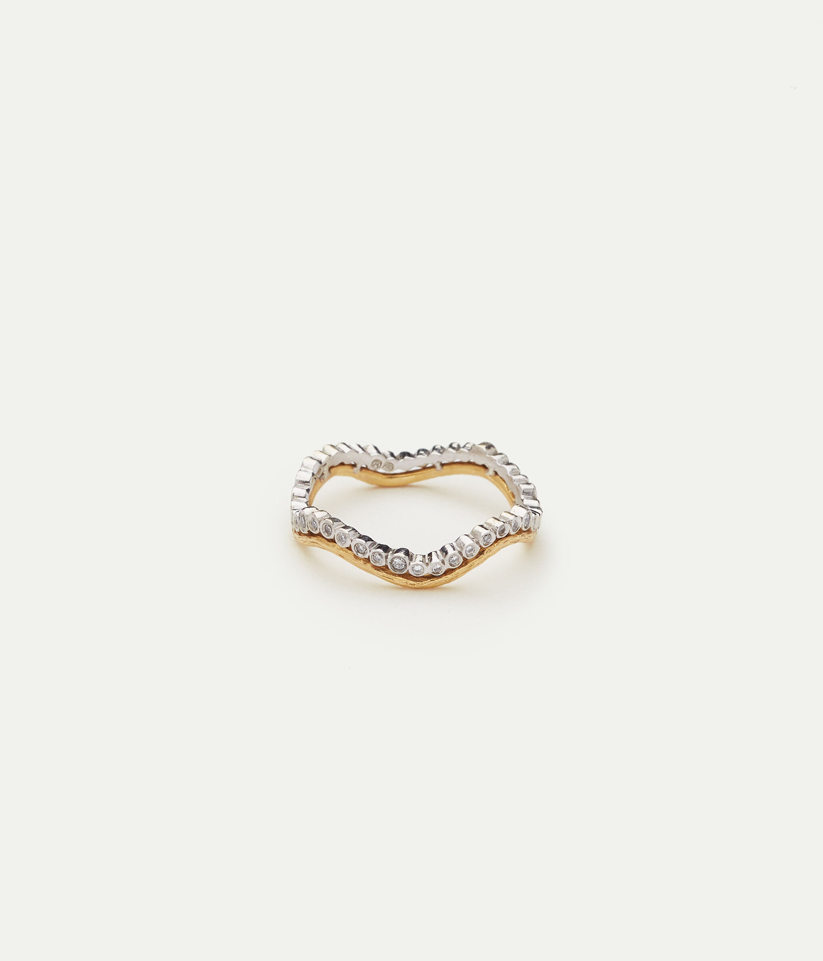 Bague Wave diamants