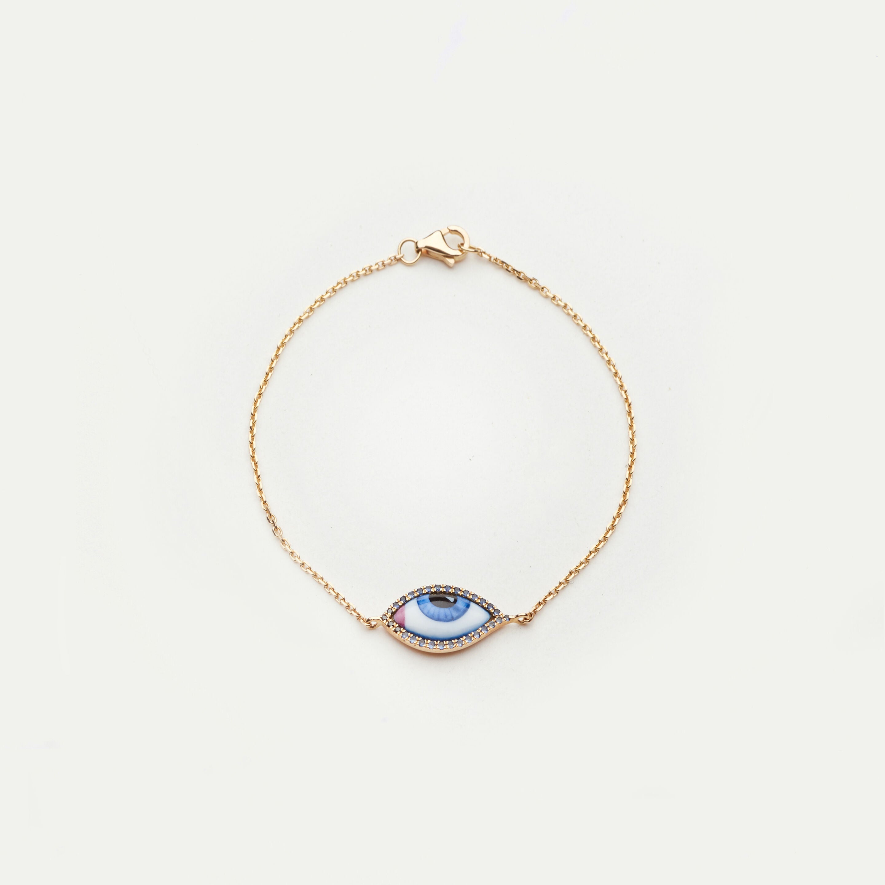 Bracelet Petit Bleu diamants