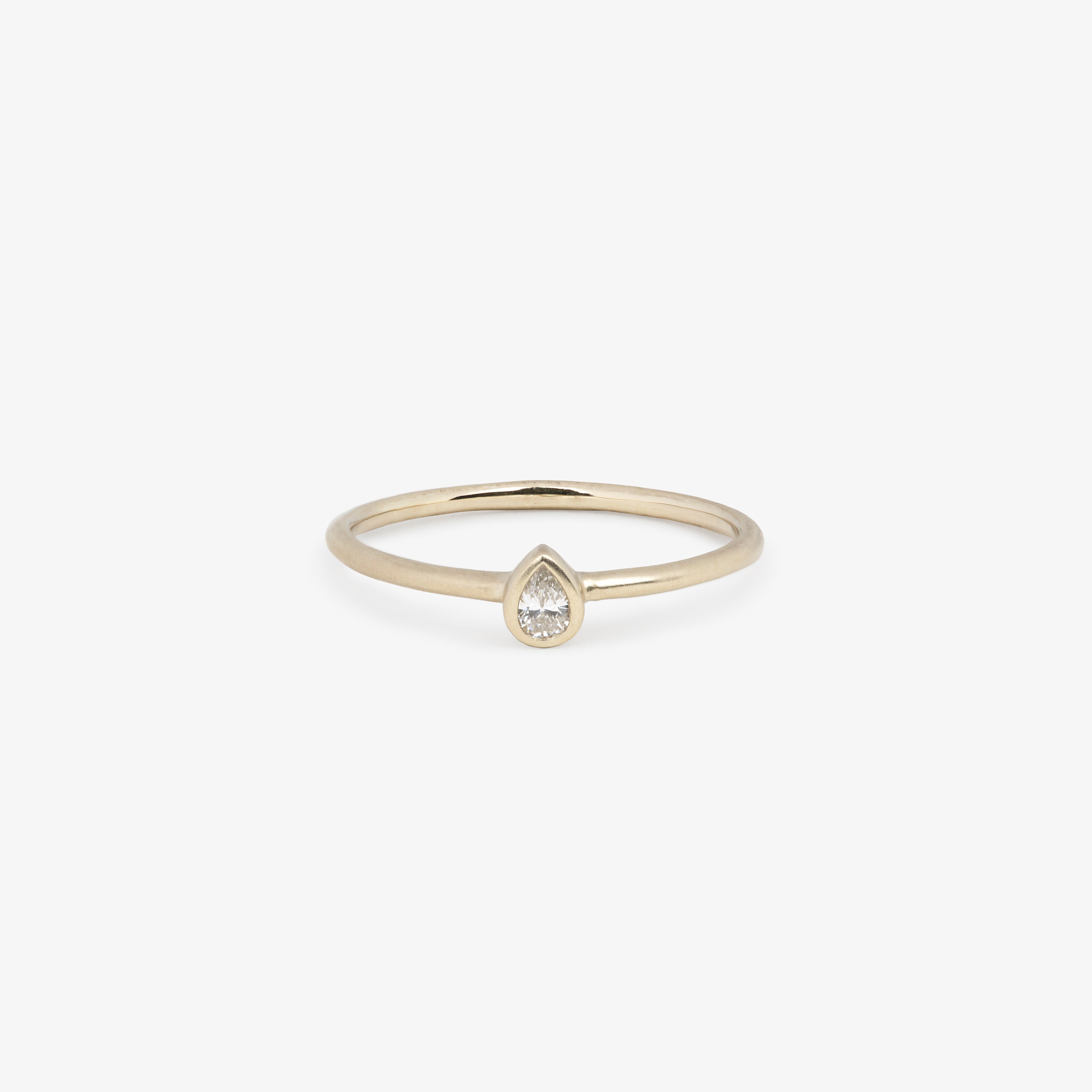 Solitaire Camille or gris diamant