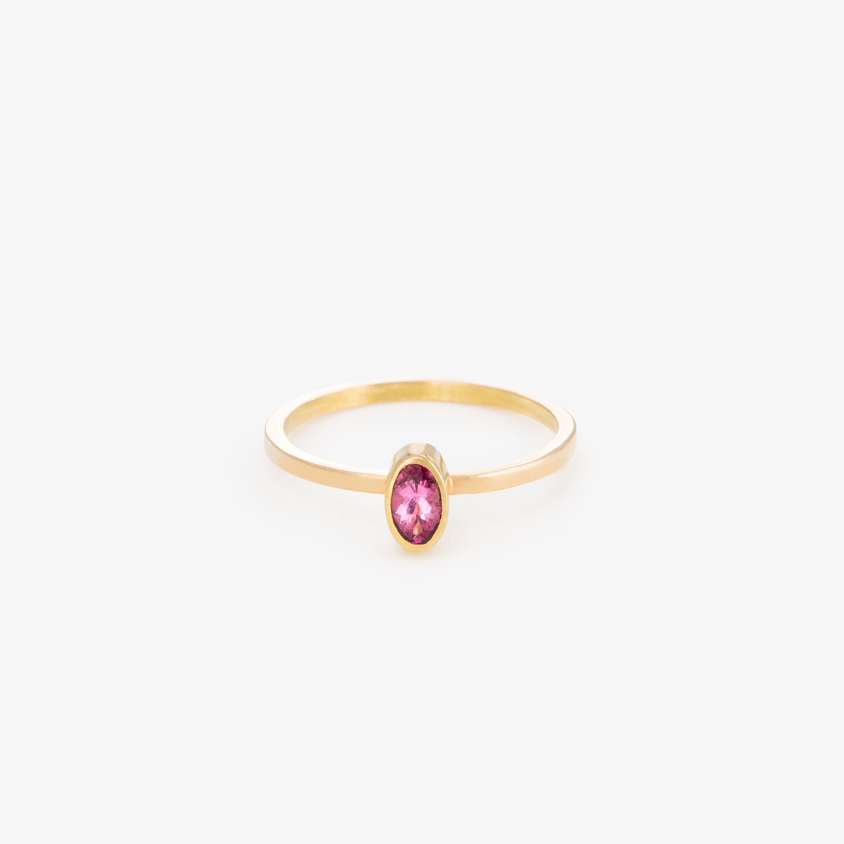 Bague Oval Faceted 