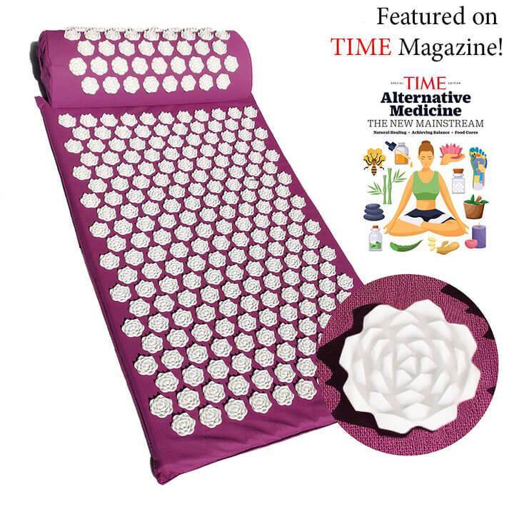 Lotus Acupuncture Yoga Mat - wishbun