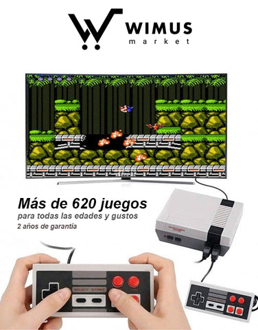 🎮 CONSOLA GAMESTICK 4K (+10.000 JUEGOS DE 9 CONSOLAS) + 2 MANDOS 👾 –  Super Compras