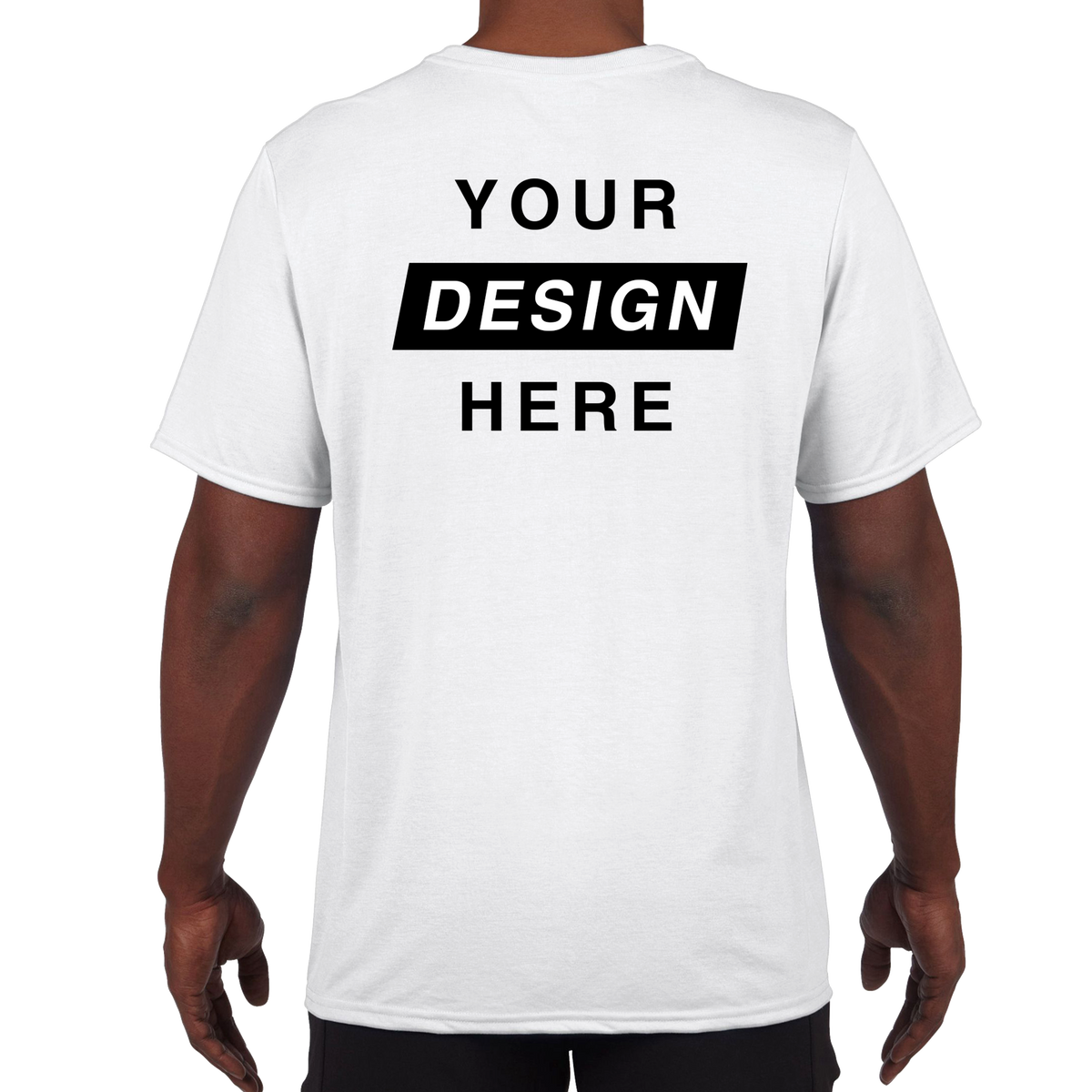 Active Men's T-Shirt - Design Your Own - Back Only – blueteez.com