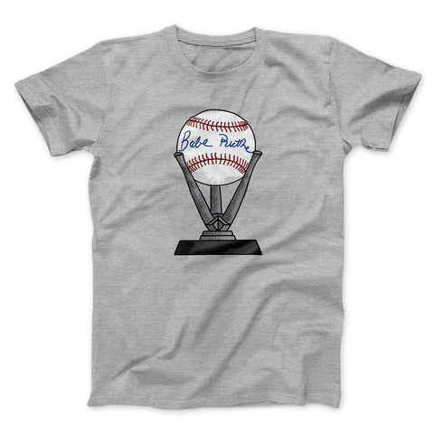 Babe Ruth Signed Ball T-Shirt
