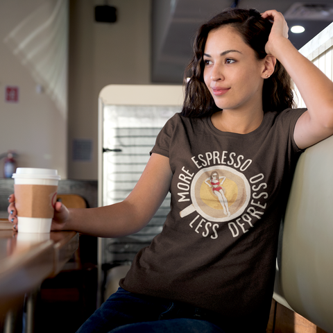 More Expresso Less Depresso T-Shirt