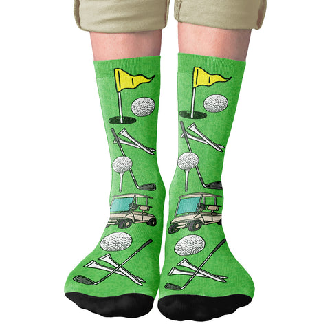 Golfing Crew Socks