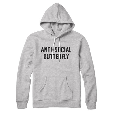 Ani-Social Butterfly Hoodie-Famous IRL Funny T-Shirts