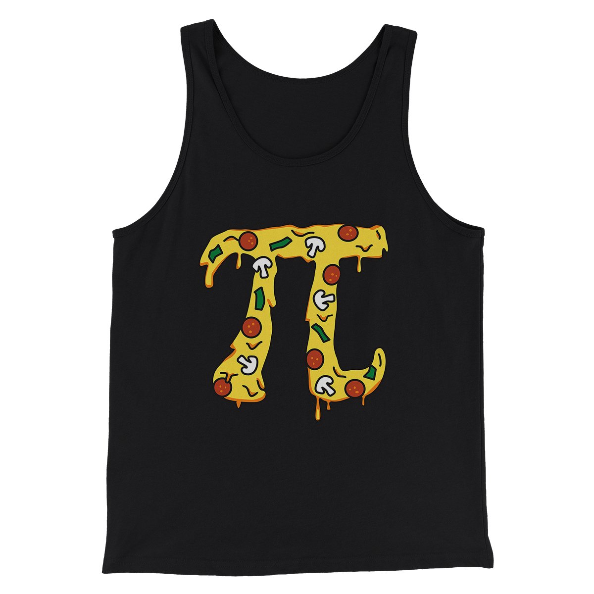 Pizza Pi Men/Unisex Tank Top