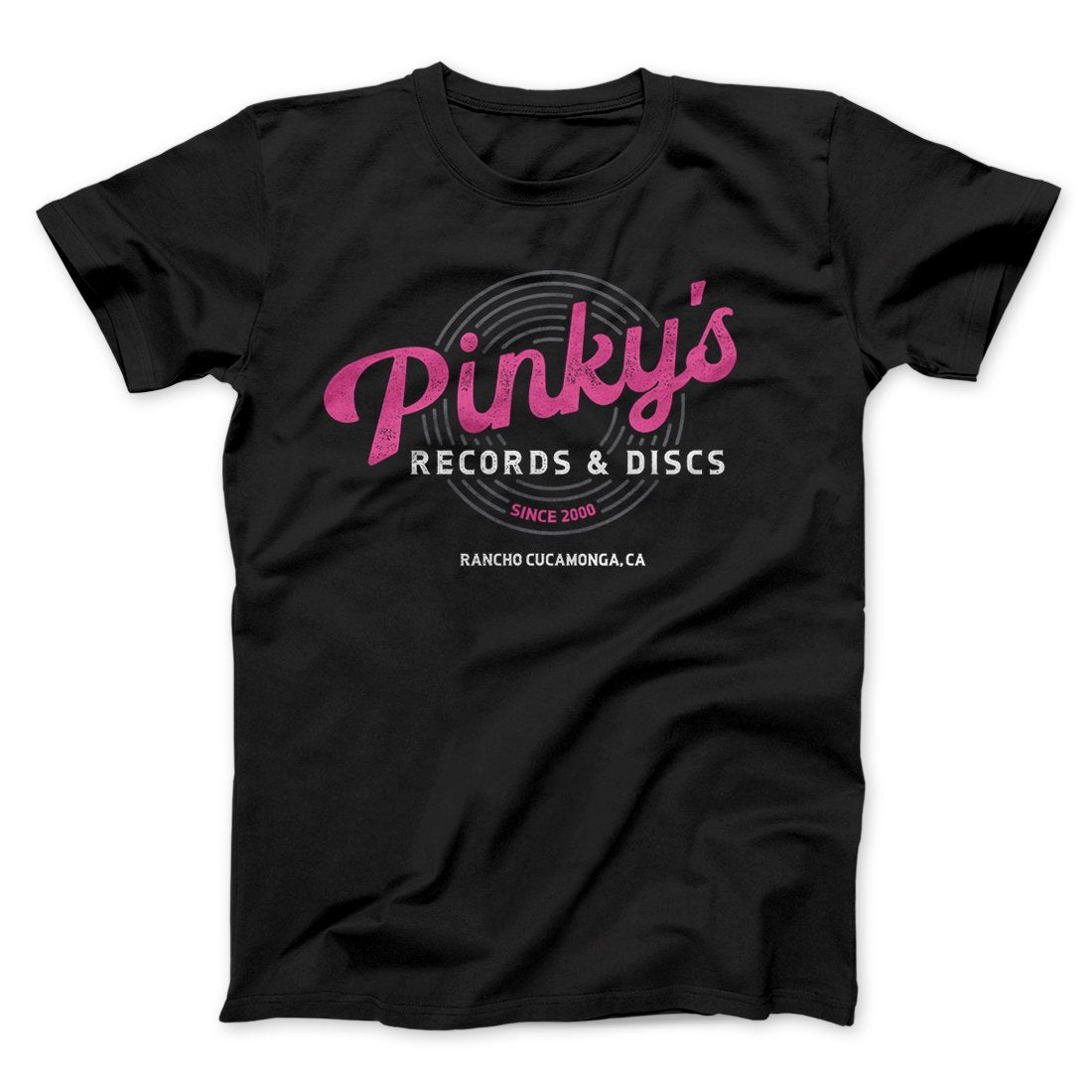 Pinky's Record Shop Funny Movie Men/Unisex T-Shirt