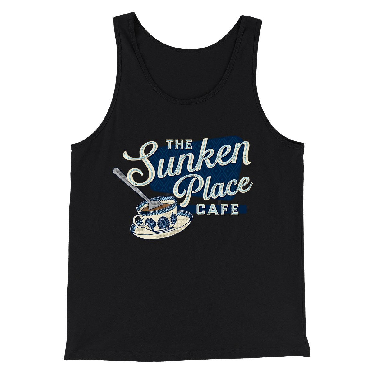 The Sunken Place Cafe Funny Movie Men/Unisex Tank Top