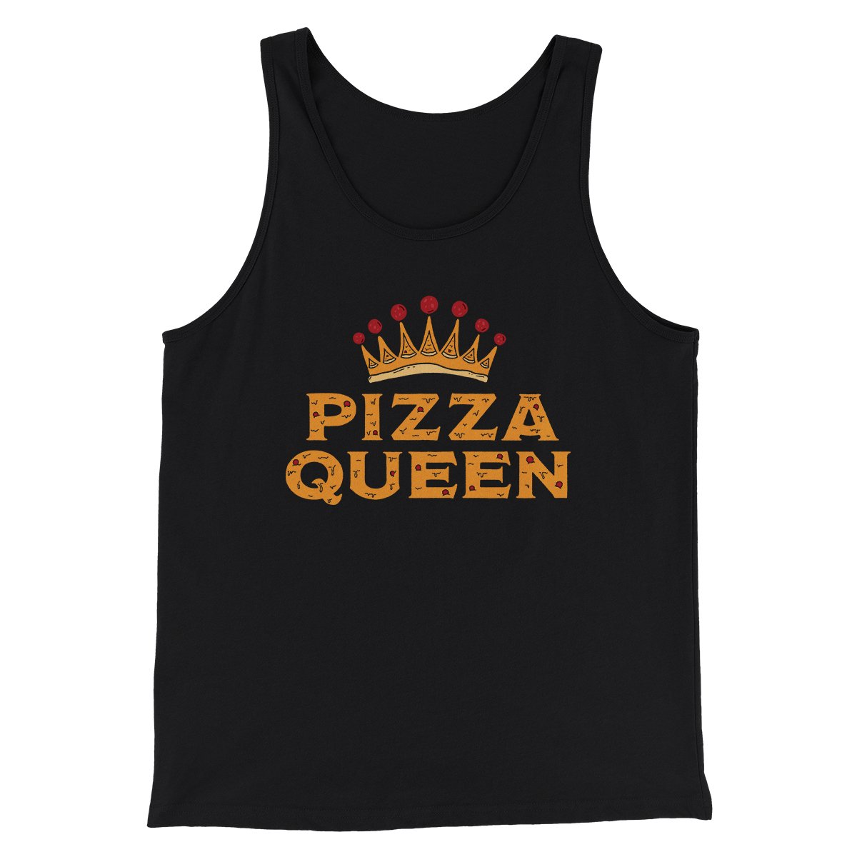 Pizza Queen Funny Men/Unisex Tank Top