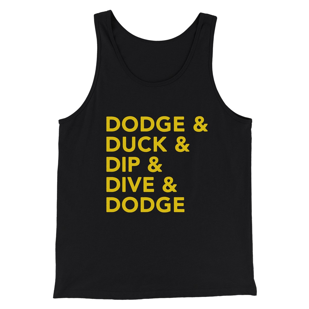 5 D's of Dodgeball Funny Movie Men/Unisex Tank Top