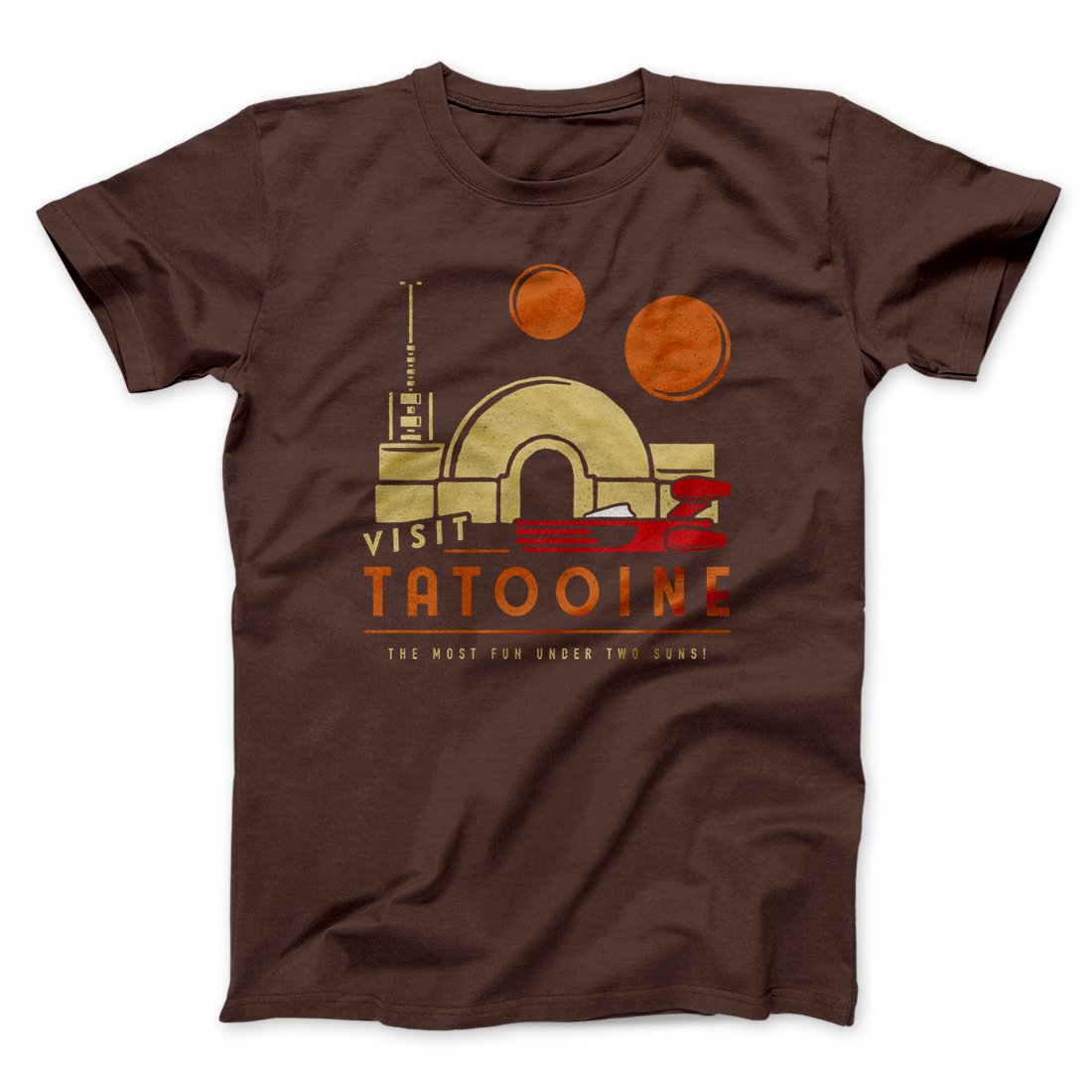 Visit Tatooine Funny Movie Men/Unisex T-Shirt