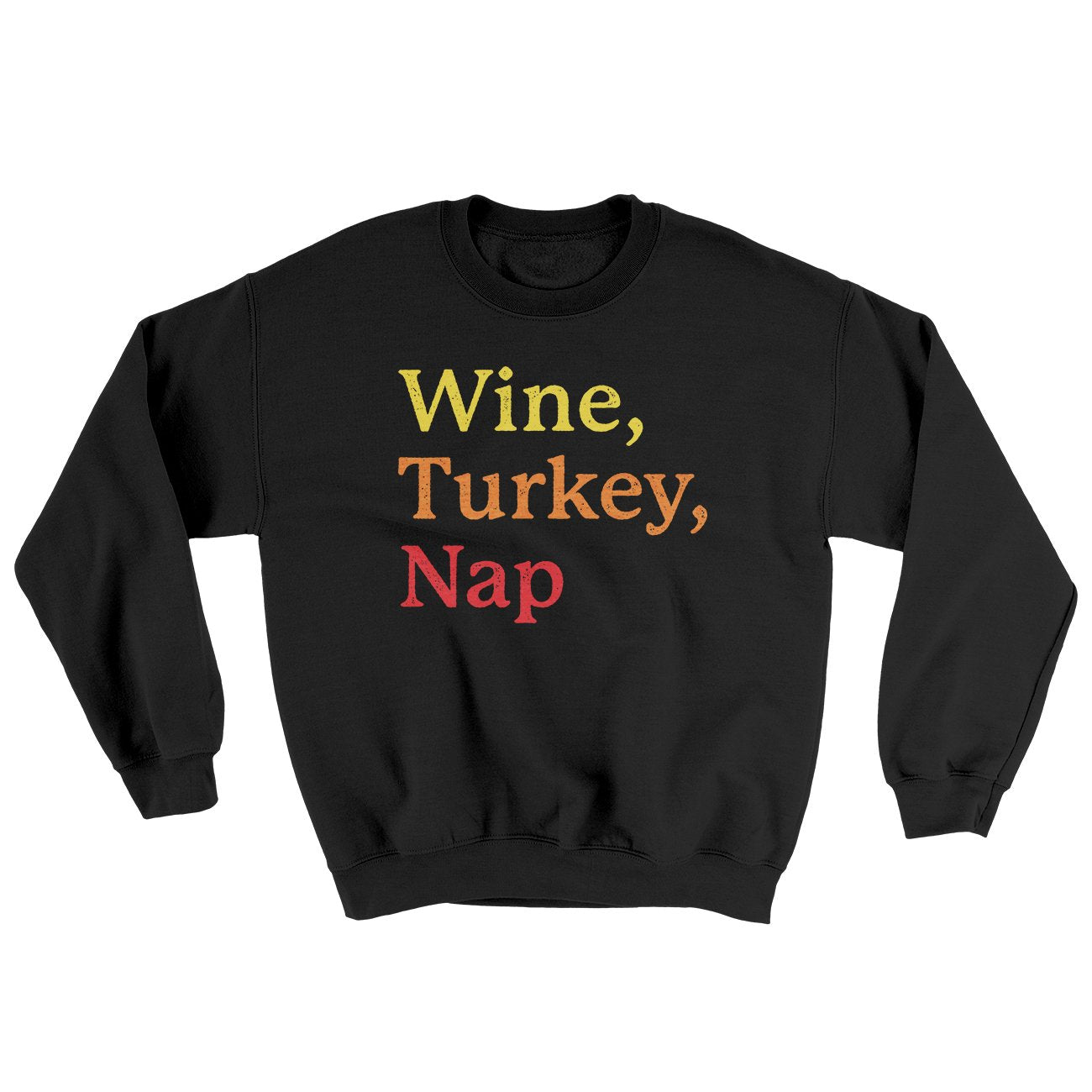 Wine, Turkey, Nap Ugly Sweater