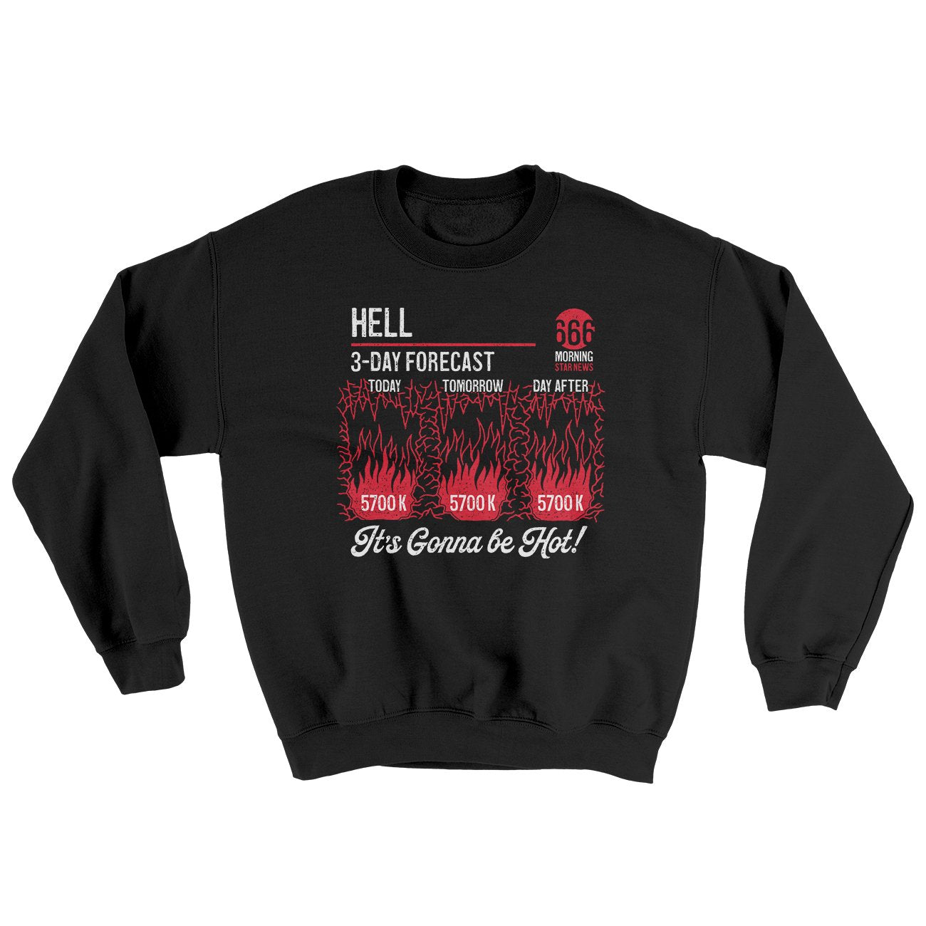 Hell Forecast Ugly Sweater