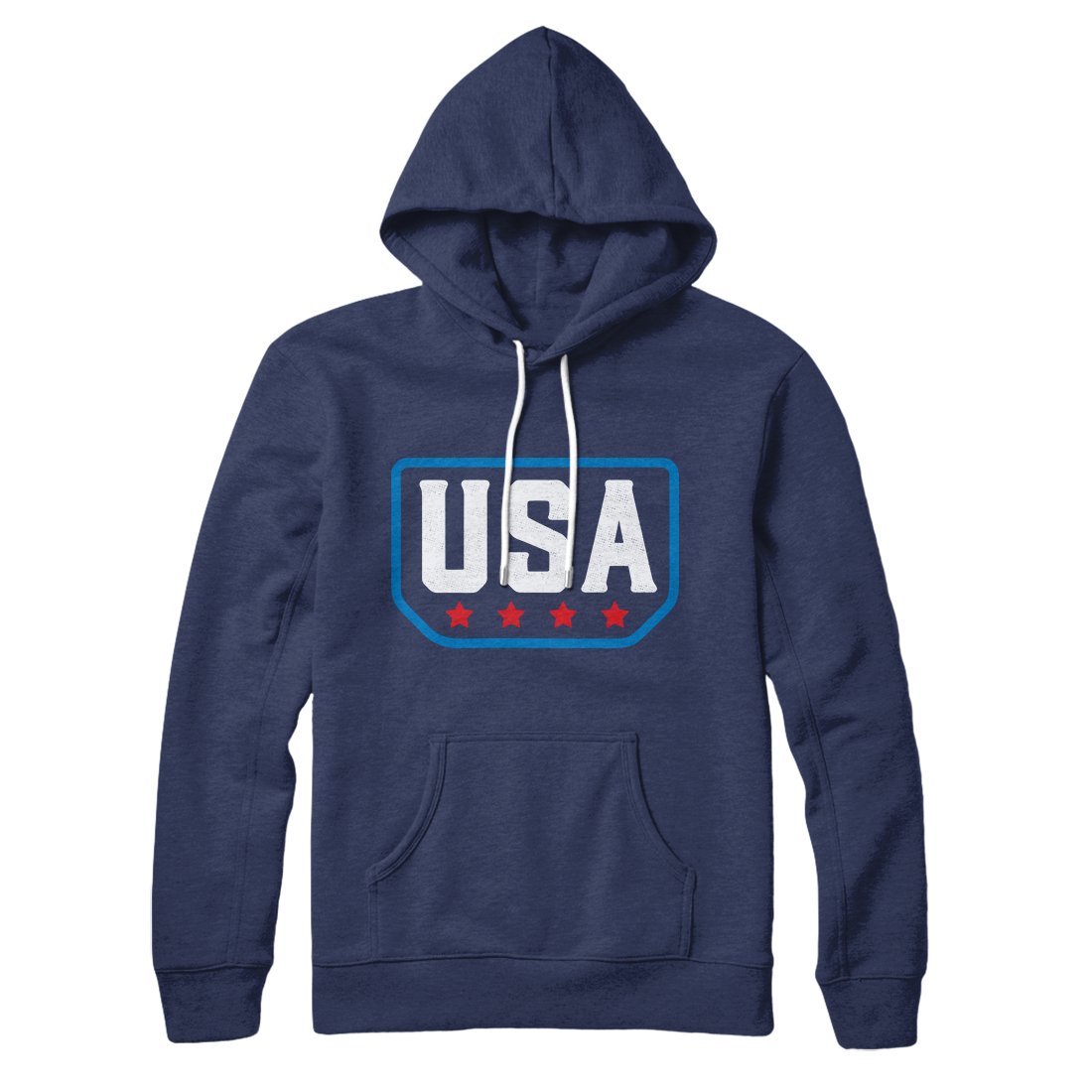 USA Badge Logo Hoodie