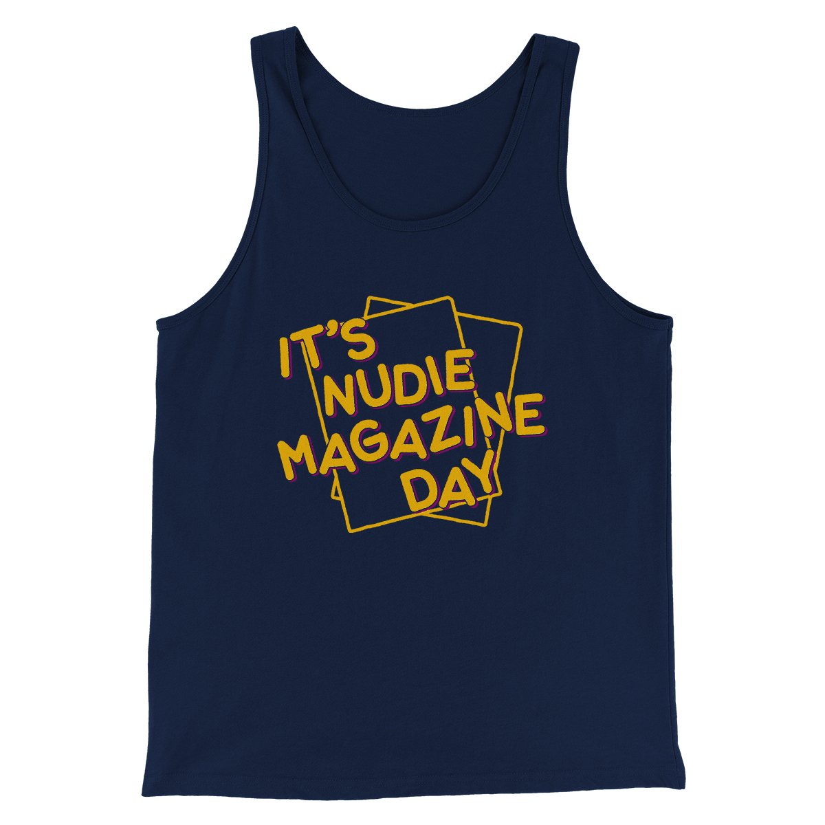 Nudie Magazine Day Funny Movie Men/Unisex Tank Top