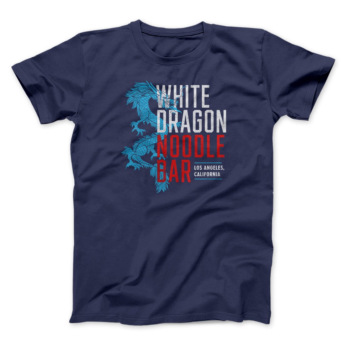 White Dragon Noodle Bar Funny Movie Men/Unisex T-Shirt