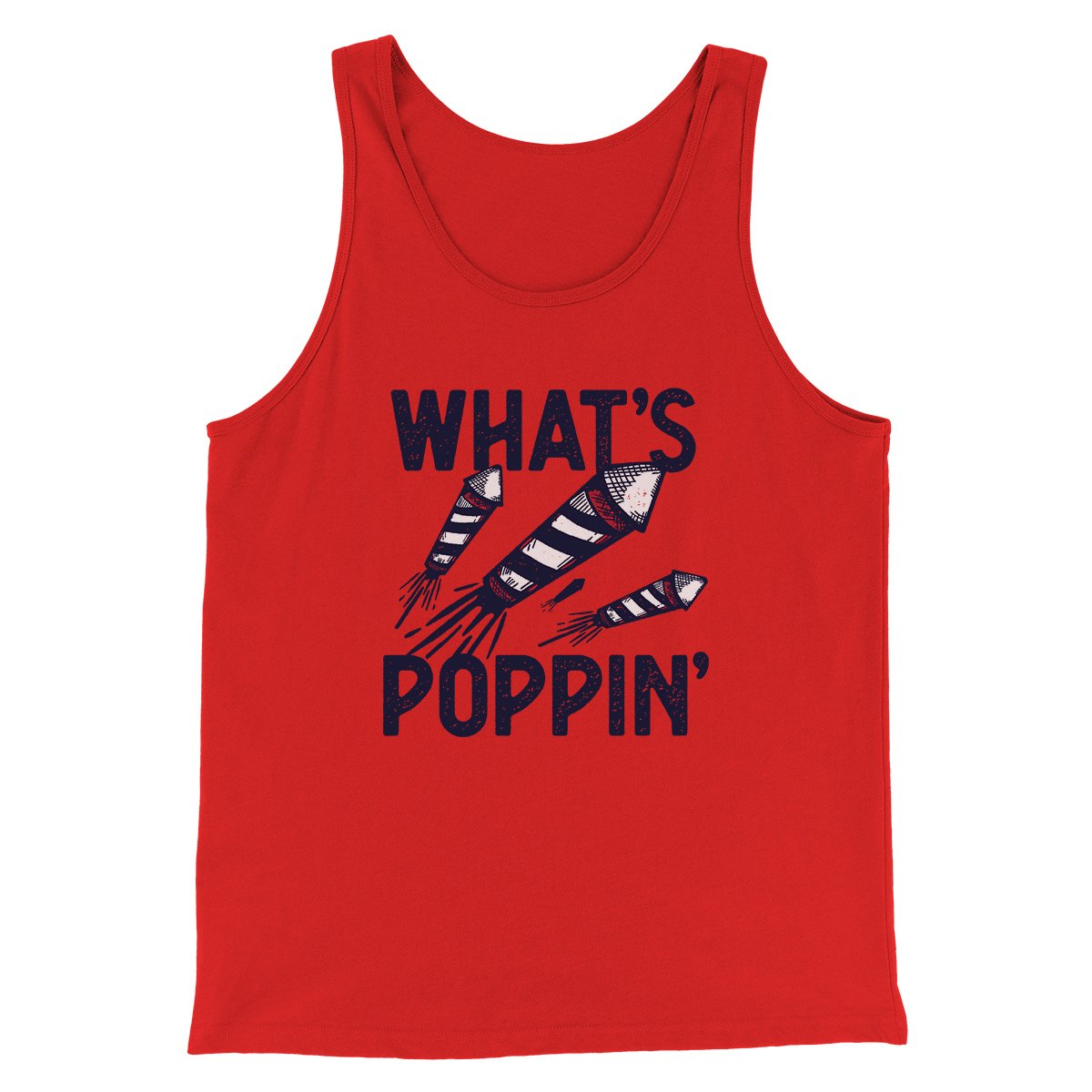 What's Poppin' Men/Unisex Tank