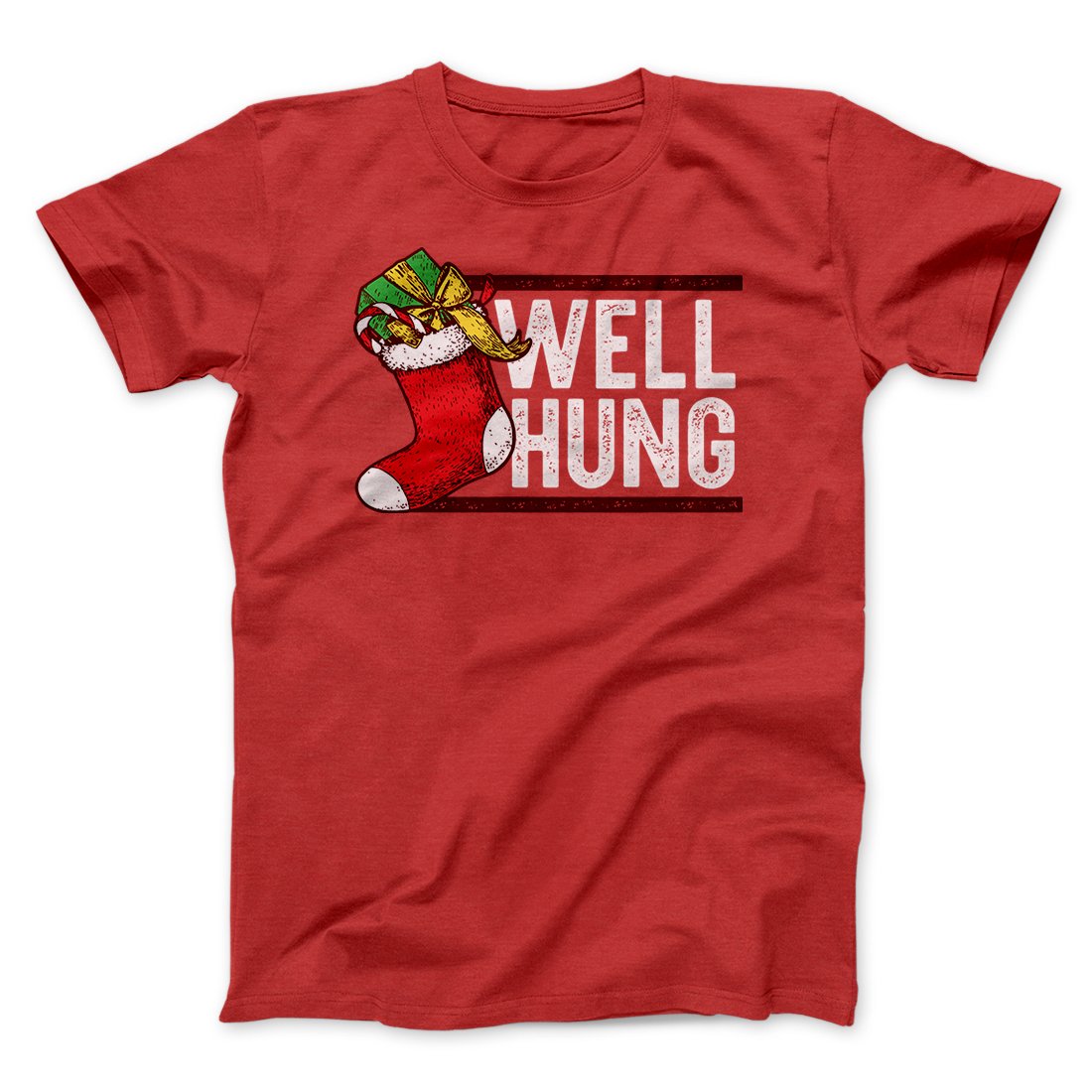 Well Hung Men/Unisex T-Shirt