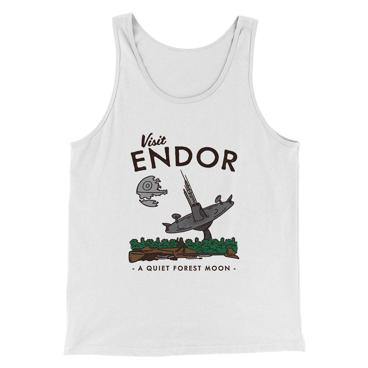 Visit Endor Funny Movie Men/Unisex Tank Top