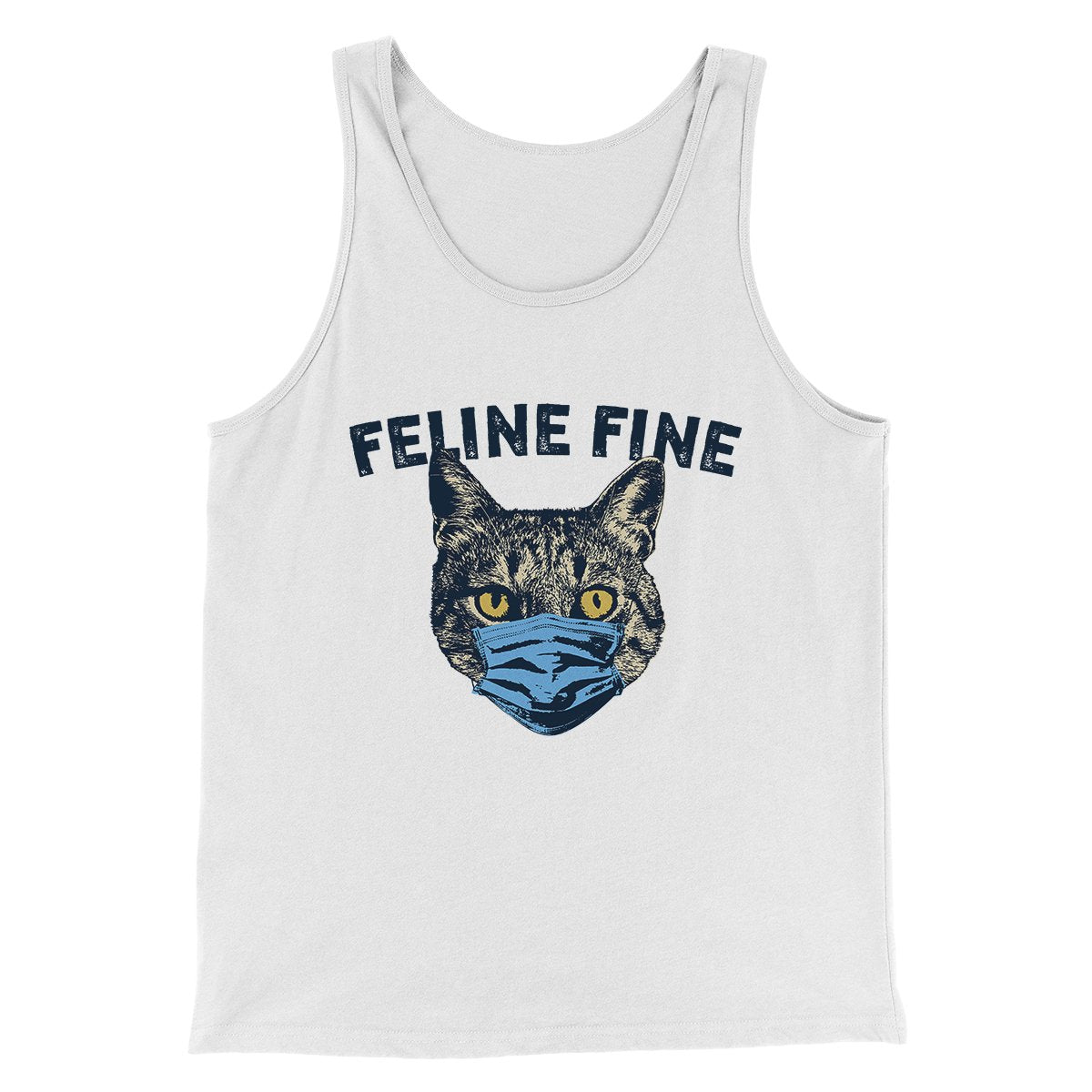 Feline Fine Men/Unisex Tank Top