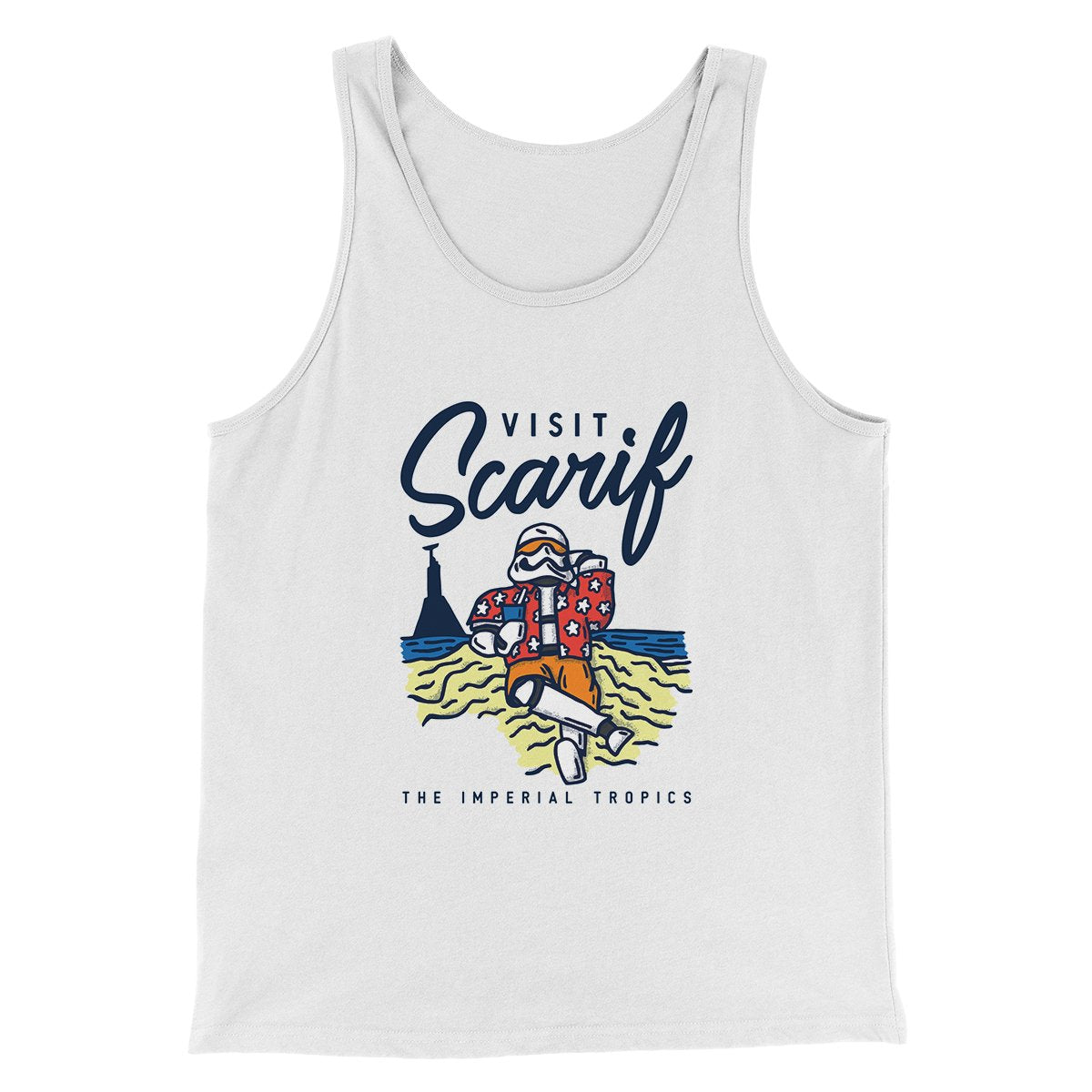 Visit Scarif Funny Movie Men/Unisex Tank Top