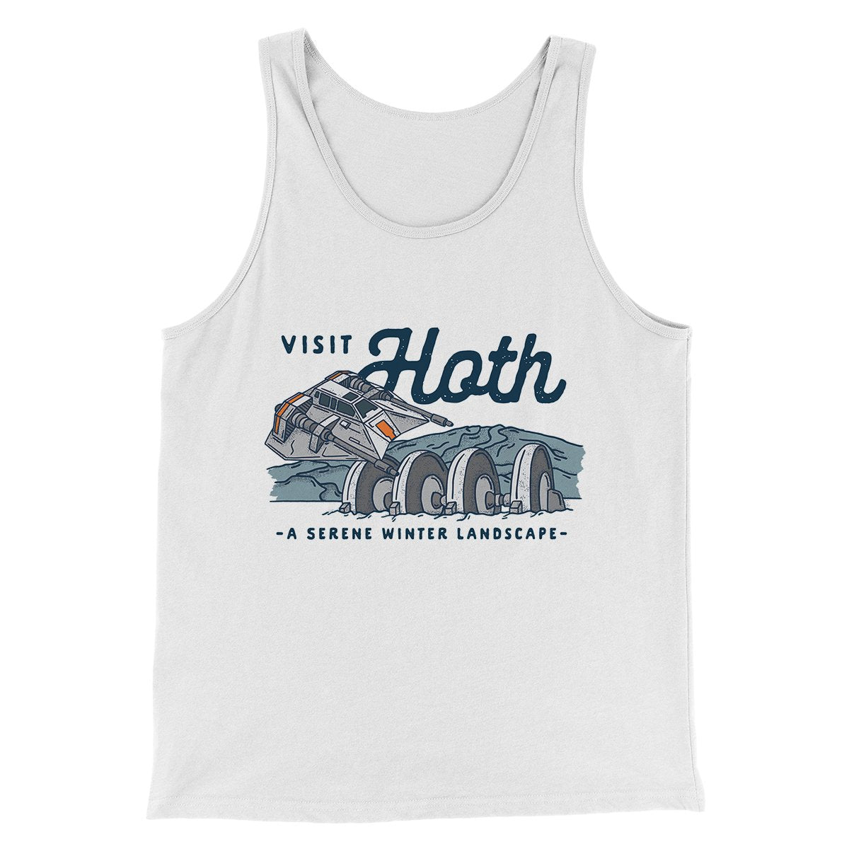 Visit Hoth Funny Movie Men/Unisex Tank Top