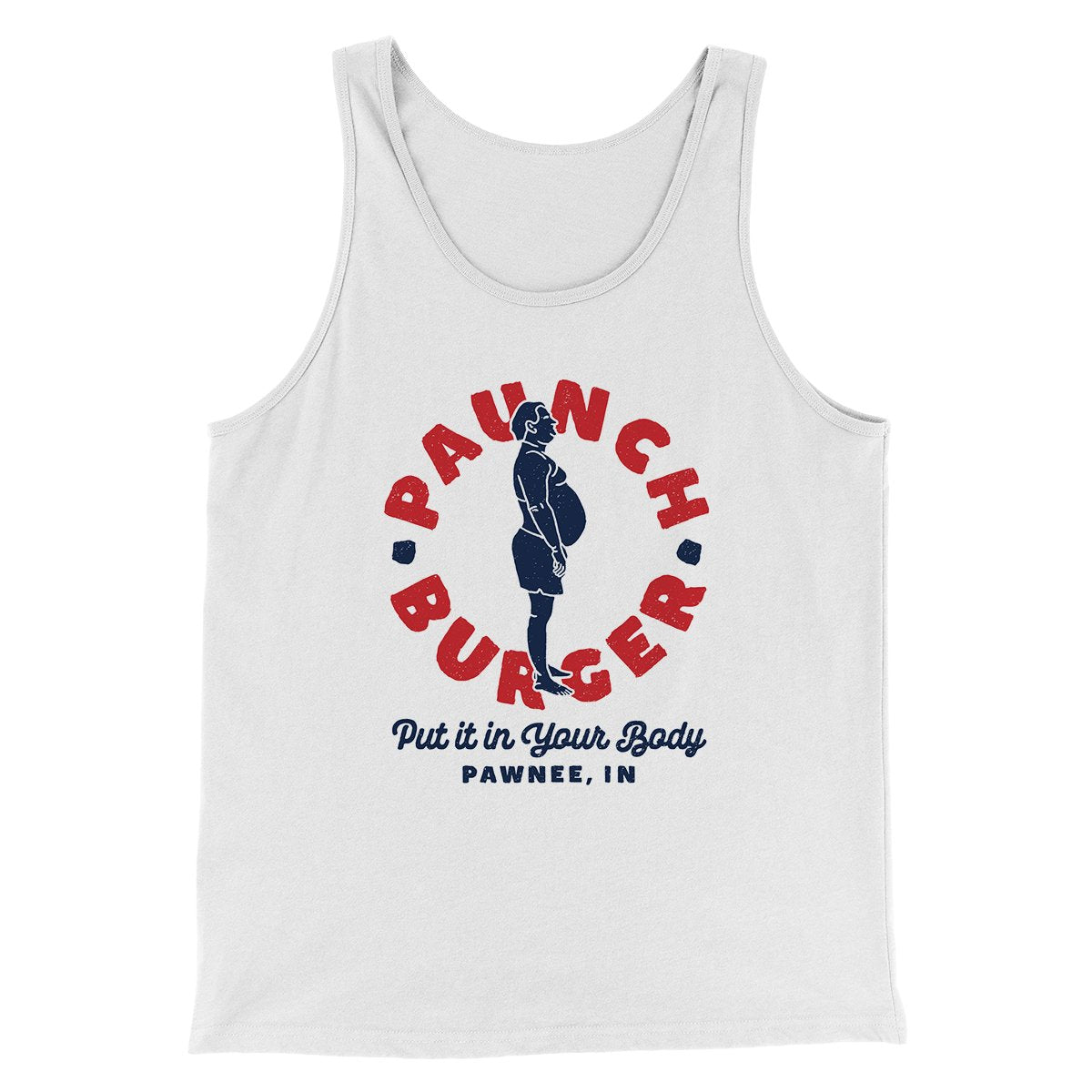 Paunch Burger Men/Unisex Tank Top