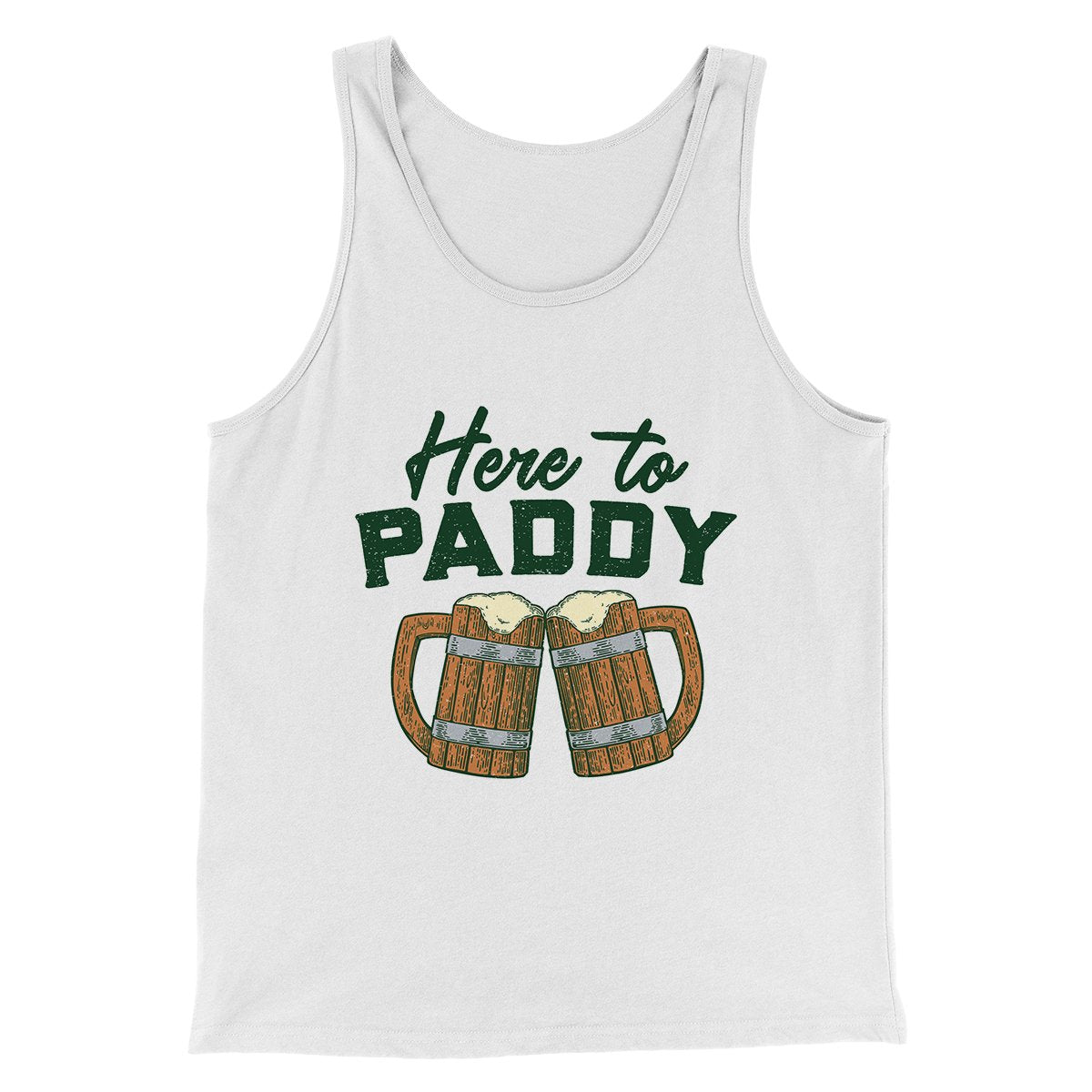 Here to Paddy Men/Unisex Tank Top