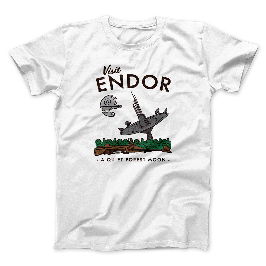 Visit Endor Funny Movie Men/Unisex T-Shirt