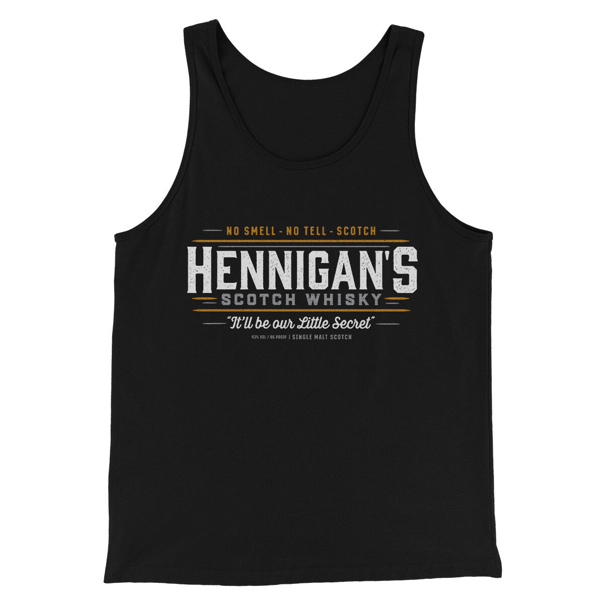 Hennigan's Scotch Whisky Men/Unisex Tank Top