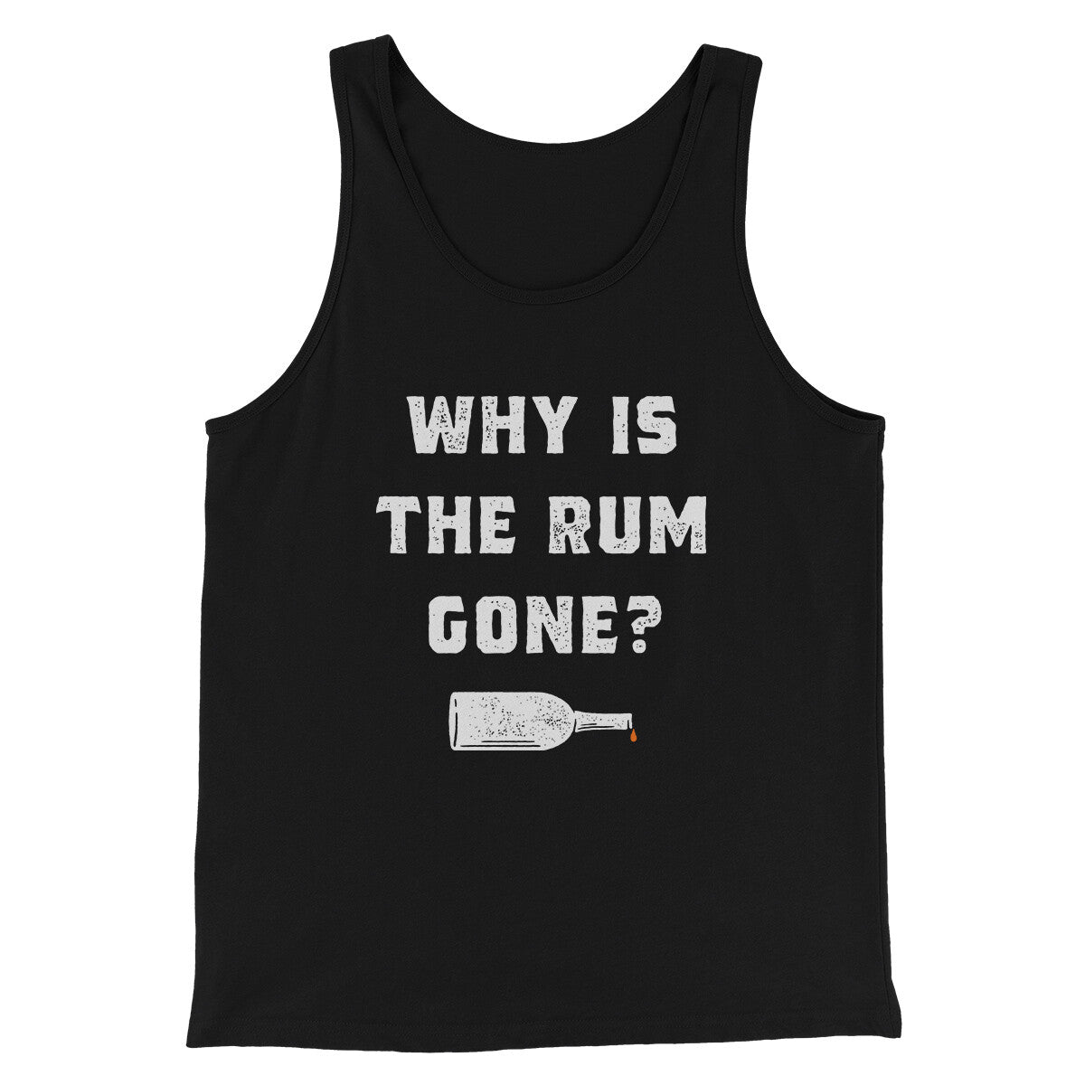 Why Is The Rum Gone Men/Unisex Tank Top