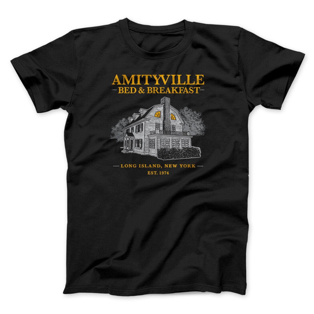 Amityville Bed And Breakfast Funny Movie Men/Unisex T-Shirt