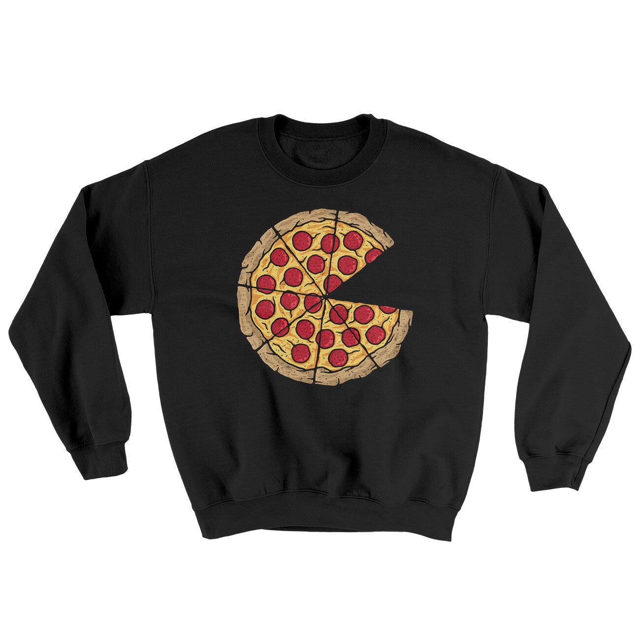 Pizza Slice Couple's Shirt Ugly Sweater