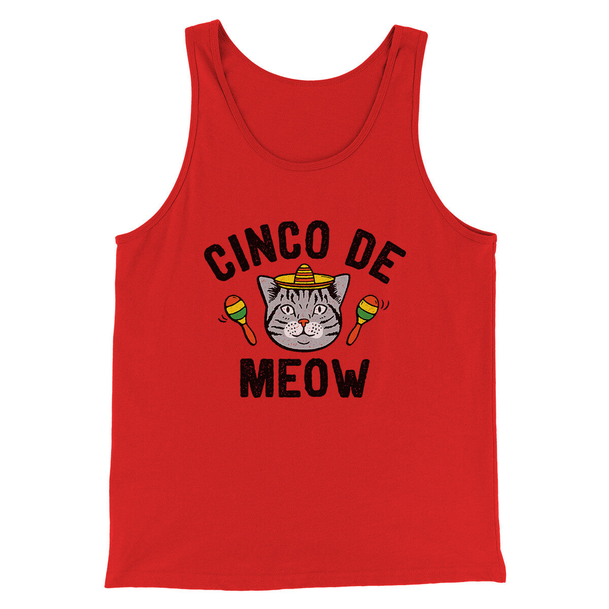 Cinco De Meow Men/Unisex Tank Top