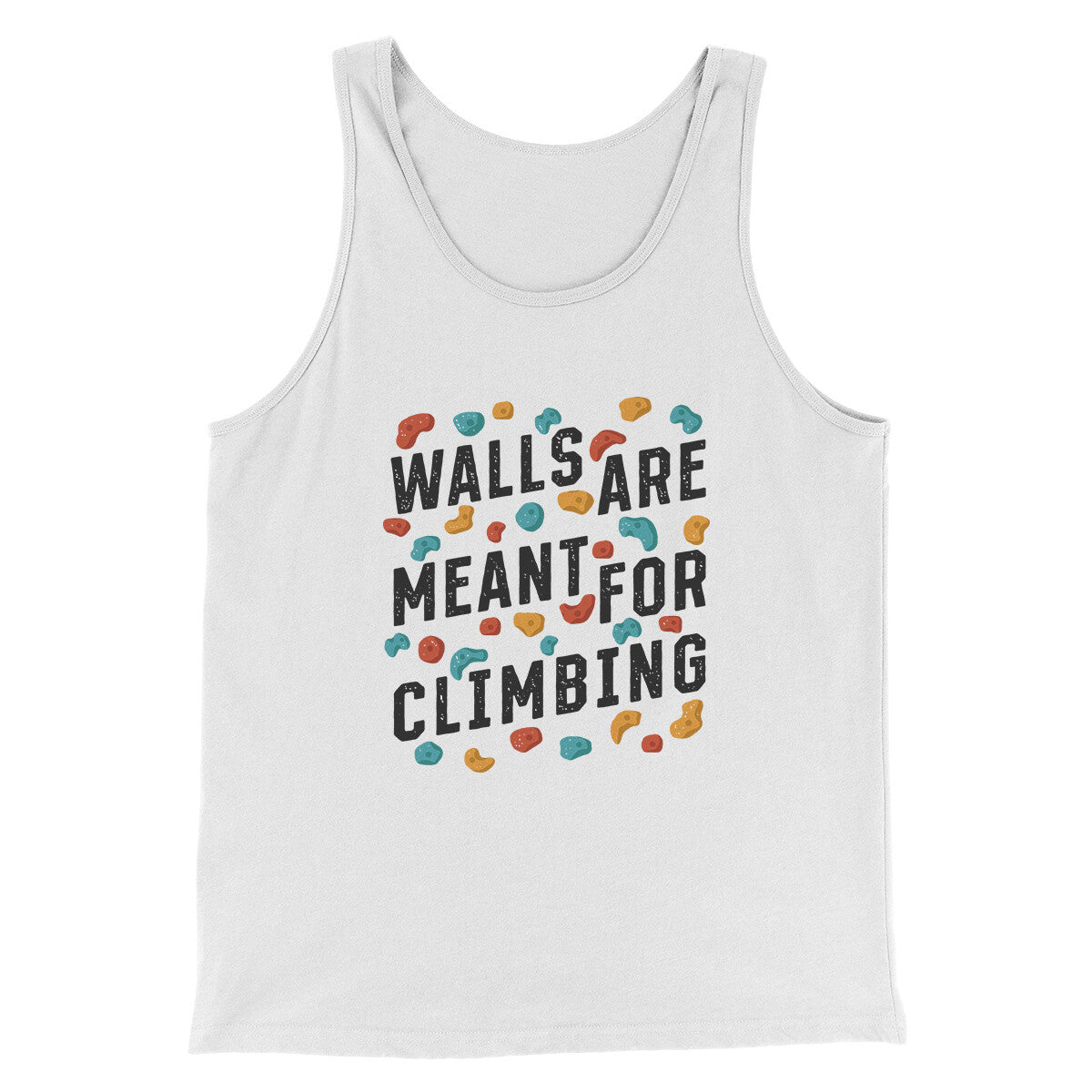 Walls Are Meant For Climbing Men/Unisex Tank Top