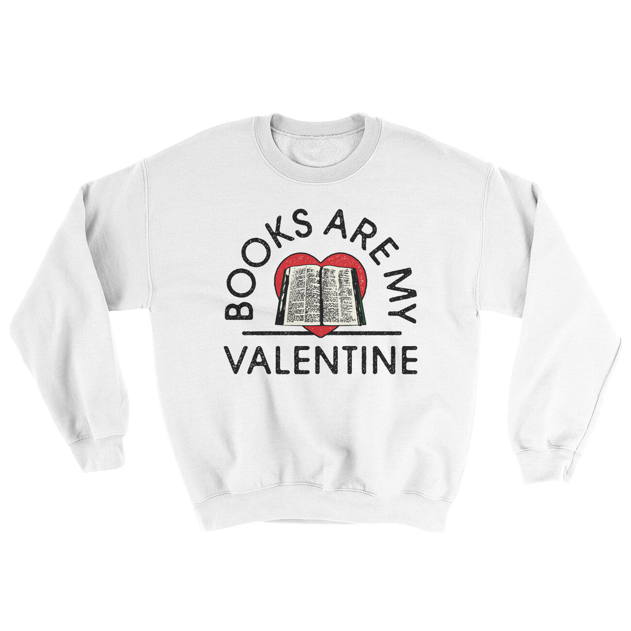 Books Are My Valentine Ugly Sweater