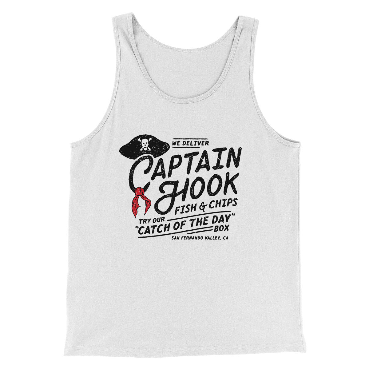 Captain Hook Fish And Chips Funny Movie Men/Unisex Tank Top