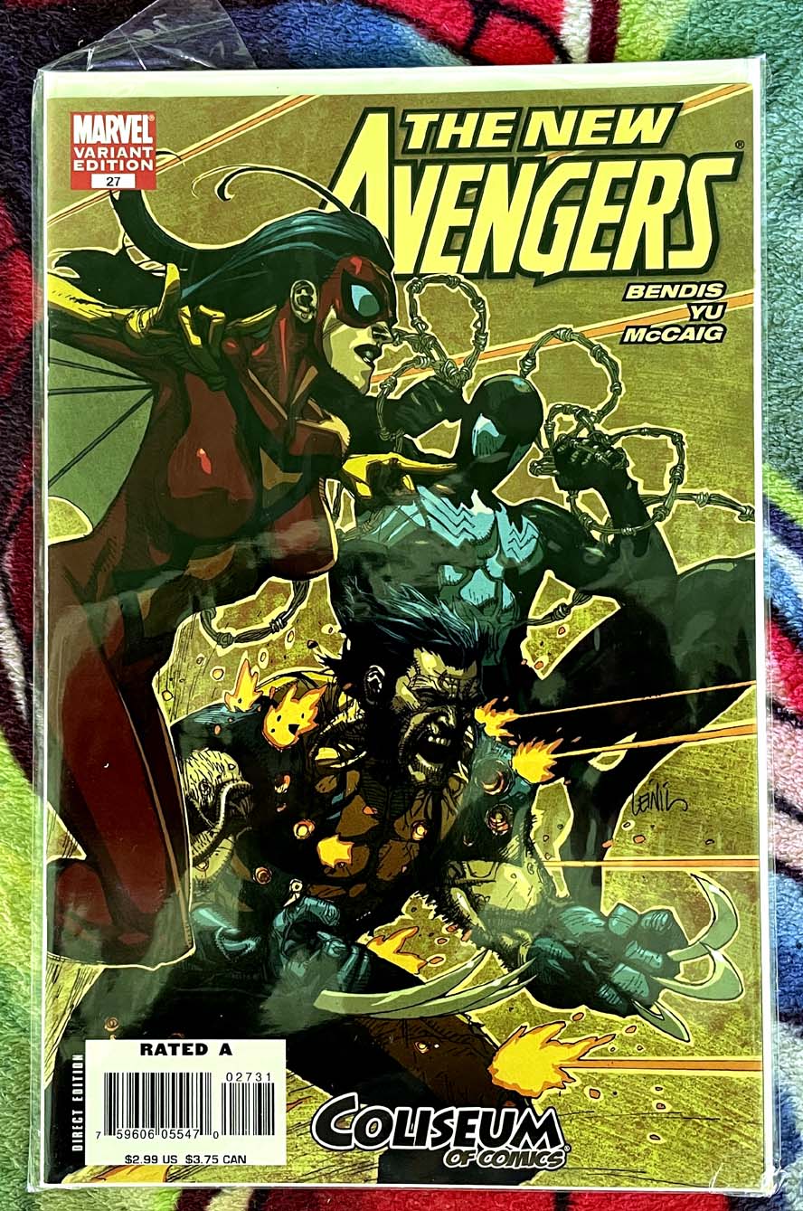 NEW AVENGERS #27 Variant Cover 1st HAWKEYE as the NEW RONIN NM