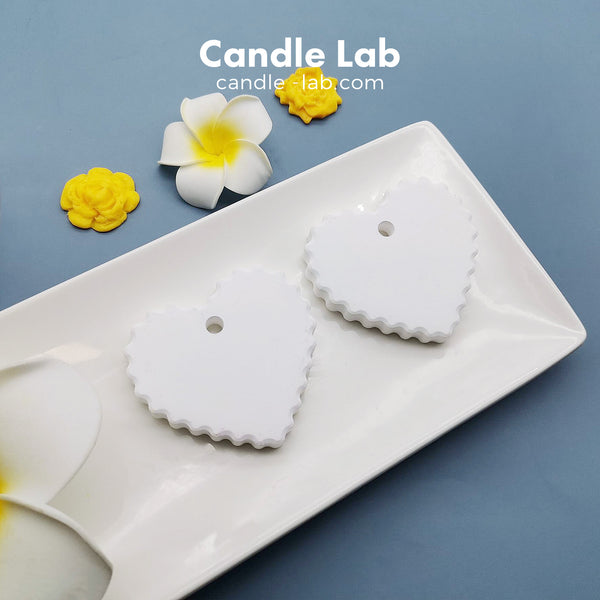 3D Heart Candle Mold Heart Scented Candle Silicone Mold Heart Rubik Cube  Mold Mousse Cake Mold -  Norway