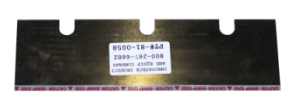 InnovaPro Notched 4 x 9 in. Terminator Heavy Scraper Blade