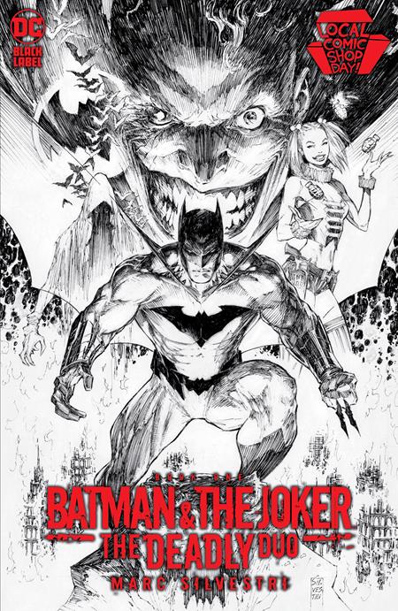 BATMAN & JOKER DEADLY DUO #1 (OF 7) CVR H LCSD FOIL VAR (MR) – Maximus  Books N' More