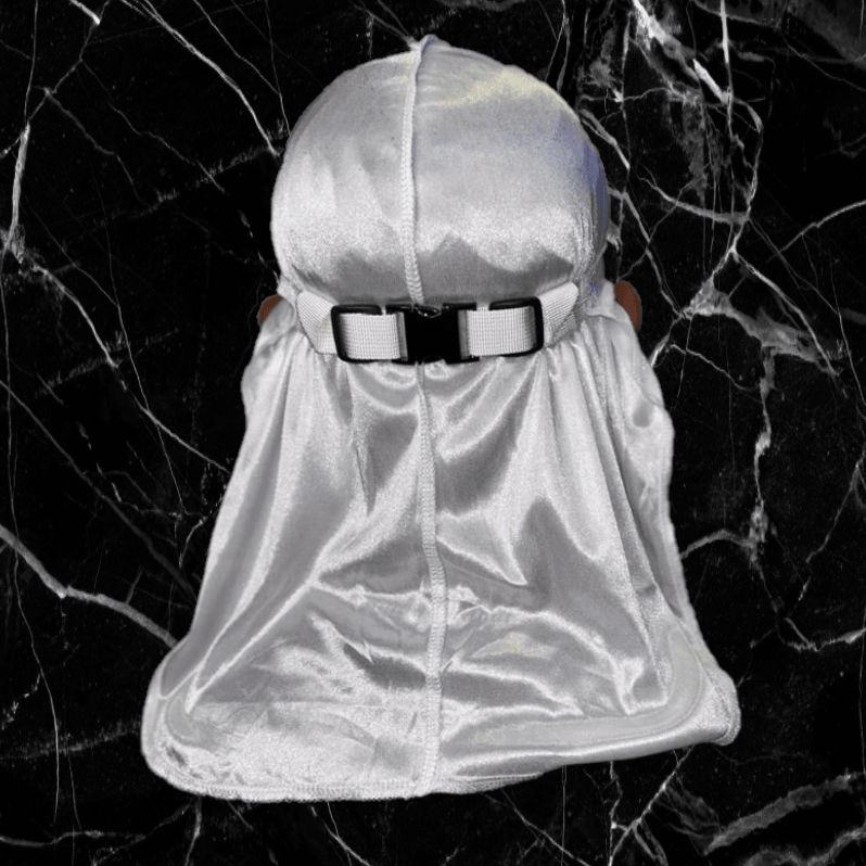 Premium White Silky Durag - WezTeck product image