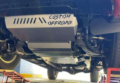 Mitsubishi Triton custom under body armour bash plates