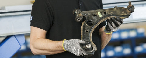 how to replace a control arm