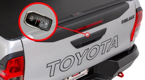 Toyota Hilux remote tailgate locking aftermarket accessories