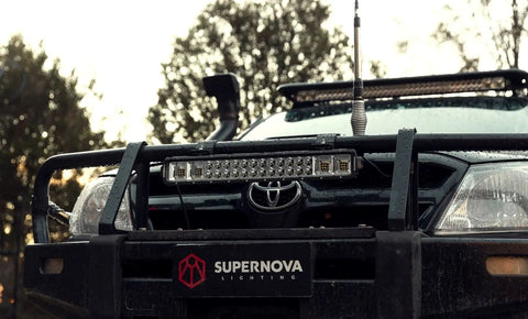 Toyota Hilux Supernova drive lights aftermarket accessory