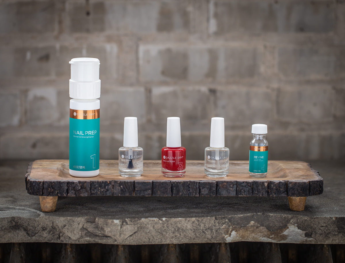 Dazzle Dry Four-Step Nail System