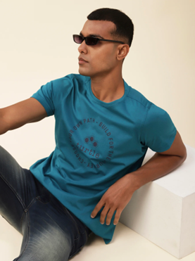 Round neck t shirts for men